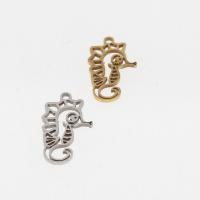 Stainless Steel Animal Pendants Seahorse plated DIY & hollow Approx 1mm Sold By Bag