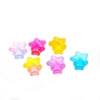 Fashion Resin Cabochons, Star, cute & fashion jewelry & DIY, more colors for choice, 25*21*5mm, 200PCs/Bag, Sold By Bag