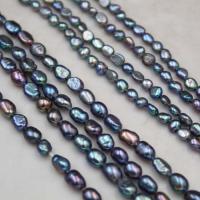 Perles nacres baroques de culture d'eau douce , perle, Rond, naturel, DIY & normes différentes pour le choix, plus de couleurs à choisir,  5-6mm, Vendu par brin