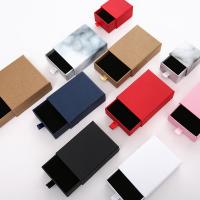Multifunctional Jewelry Box, Paper, Rectangle, different size for choice, more colors for choice, 10PCs/Lot, Sold By Lot