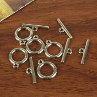 Zinc Alloy Toggle Clasp antique silver color plated DIY 18mm*14mm*2mm uff0c23mm*6.5mm*2.5mm Sold By Bag