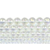 Round Crystal Beads, plated, DIY & different size for choice, 3mm, Sold By Strand