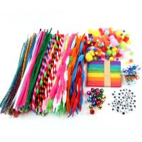 Polyester DIY Tidligt barn Pædagogisk Legetøj, du kan DIY & forskellige stilarter for valg, flere farver til valg, 10-30mm, Solgt af sæt