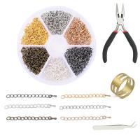 Iron Jewelry Finding Set, plier, plated, DIY & different styles for choice, more colors for choice, 80*20mm, Length:5.5 cm, Sold By Set