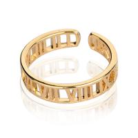 Brass Cuff Finger Ring plated for woman nickel lead & cadmium free US Ring Sold By Bag