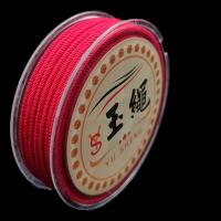 Fahion Cord Jewelry, Polyamide, fashion jewelry & DIY, more colors for choice, 3mm, Approx 4.5m/Spool, Sold By Spool