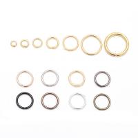 Iron Open Jump Ring, plated, different size for choice, more colors for choice, 10Bags/Lot, Sold By Lot