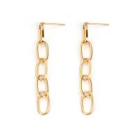 Brass Drop Earring plated for woman nickel lead & cadmium free 55mm Sold By Pair