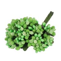 Plastic Artificial flowers, handmade, different color and pattern for choice & DIY & more sizes for choice, more colors for choice, 1-3mm, Sold By Bag