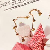 Edelstahl Schmuck Armband, plattiert, Modeschmuck & verschiedene Stile für Wahl & für Frau, keine, verkauft per 7 ZollInch Strang
