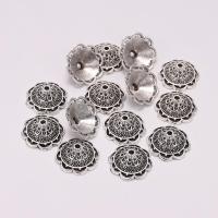 Tibetan Style Bead Cap, antique silver color plated, DIY, 14x14mm, 10Bags/Lot, 20PCs/Bag, Sold By Lot
