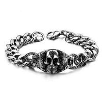 Stainless Steel Jewelry Bracelet, plated, fashion jewelry & for man, 230x24mm, Sold By PC
