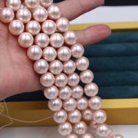 Perles de coquille colore naturelle, Rond, DIY & multiple tailles pour le choix, rose, 4-14mm, Vendu par brin