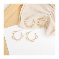 Brass Stud Earring durable 3CM Sold By Pair