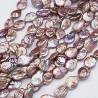 Perles nacres baroques de culture d'eau douce , perle, Irrégulière, naturel, DIY, violet, 15-20mm, Vendu par brin