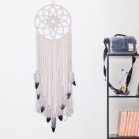 Fashion Dream Catcher Cotton Thread with Feather durable & handmade pink Sold By PC