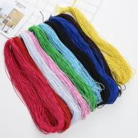 Polyester Elastic Thread, DIY & different styles for choice, more colors for choice, 1.5mm, Sold By Spool