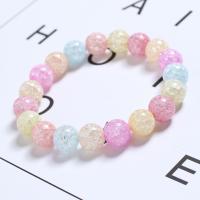 Crystal Bracelets, portable, more colors for choice, 10mm, Sold By Strand