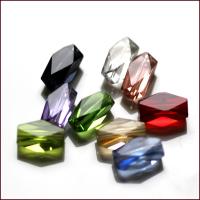 Crystal perle, sintetička Quartz, Keishi, možete DIY & faceted, više boja za izbor, 8*4mm/12*6mm, Prodano By Torba