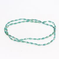 Bicone Crystal Beads, plated, DIY, more colors for choice, 4*8mm, Hole:Approx 1mm, Sold By Strand