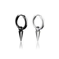 Huggie Hoop Drop Ohrringe, Edelstahl, Tragbar & unisex & verschiedene Stile für Wahl, keine, 17X27mm, verkauft von PC