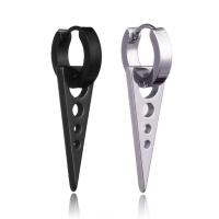 Huggie Hoop Drop Earring Titanium Steel portable Sold By PC