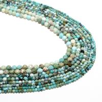 Tirkizna perle, tirkiz, Krug, prirodan, možete DIY & faceted, miješana boja, 3mm, Prodano By Strand