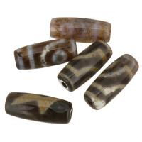 Natural Tibetan Agate Dzi Beads plated durable & fashion jewelry Sold By Lot