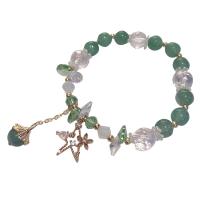Quartz Bracelets with Zinc Alloy Star plated & for woman 200mm Sold By Strand