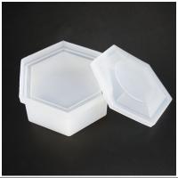 DIY Epoxy Mold Set, Silicone, Hexagon, plated, durable, Sold By PC
