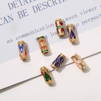 Imitation Cloisonne Tibetan Style Beads, DIY, more colors for choice, 15mm, 10PCs/Bag, Sold By Bag