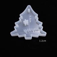 DIY Epoxy Mold Set, Silicone, Christmas Tree, plated, durable & Christmas Design & different styles for choice, more colors for choice, Sold By PC