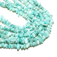 Gemstone Chips, ​Amazonite​, irregular, natural, DIY, skyblue, 5*8mm, Approx 57PCs/Strand, Sold By Strand