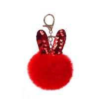 Zinc Alloy Key Clasp Rabbit plated fashion jewelry & for woman nickel lead & cadmium free Sold By PC