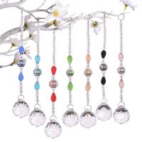 Hanging Ornaments, Clear Quartz, durable, more colors for choice, 195mm, Sold By Strand