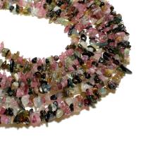 Gemstone Chips, Tourmaline, irregular, natural, DIY, mixed colors, 4-6mm, Approx 57PCs/Strand, Sold By Strand