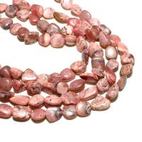 Perles rhodonites, rhodonite, naturel, DIY, violet, 8*10mm, Environ 36PC/brin, Vendu par brin
