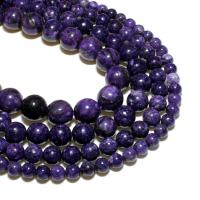 Charoite Beads, Ellipse, DIY, purple, Sold By Strand