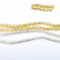 Nicht-magnetische Hämatit Perlen, Rondell, poliert, DIY, keine, 5StrangStrang/Tasche, verkauft von Tasche