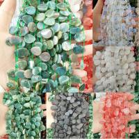 Mixed Gemstone Beads, Natural Stone, Teardrop, polished, different color and pattern for choice & DIY, more colors for choice, 13*18mm, Sold By Strand