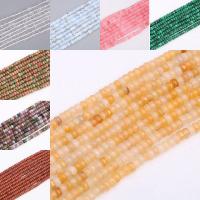 Mixed Edelsteen kralen, Natuursteen, Abacus, gepolijst, verschillende kleur en patroon naar keuze & DIY & gefacetteerde, meer kleuren voor de keuze,  5*8mm, Verkocht door Strand
