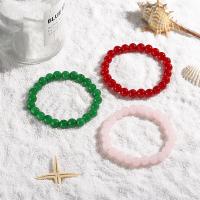 Quartz Bracelets, Wax Cord, with Rose Quartz, fashion jewelry, more colors for choice, Sold By PC