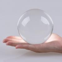 quarzo chiaro Ornamento a sfera di cristallo, Cerchio, trasparente & formato differente per scelta, Venduto da PC