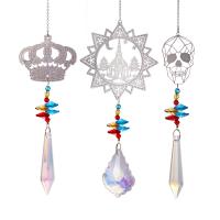 Hanging Ornaments Clear Quartz polished durable & DIY Sold By PC
