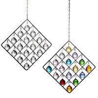 Ornamenti pendenti, cristallo, lucido, Sostenibile & DIY, più colori per la scelta, 590mm, Venduto da PC