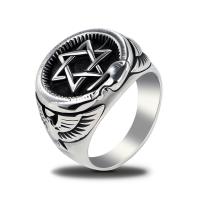 Titanium ocel Prst prsten, Přenosné & různé velikosti pro výběr, stříbro, Prodáno By PC