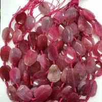 Бусины из поделочных камней, Природный камень, DIY, Много цветов для выбора, 20x30mm, продается Strand