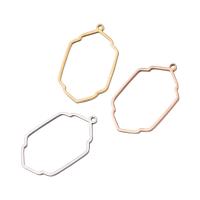 Stainless Steel Pendants, polished, mirror effect & DIY & for woman, more colors for choice, 19.50x32mm, 20PCs/Bag, Sold By Bag
