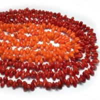 Synthetic Coral Beads irregular DIY 4x8- Sold By Strand
