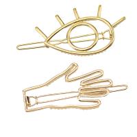 Hair Clip Zinc Alloy plated & for woman nickel lead & cadmium free Sold By PC